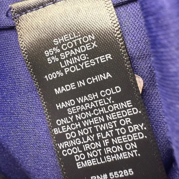 Express Blue and Black Sequin Mini Dress - Picture 5 of 5